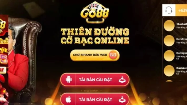 Các bước tải app Go88 về điện thoại